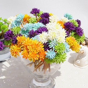 9" Artificial Lotus Plant Flower Leaves Bouquet Wedding Party Decor Home   302845213982
